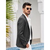 image:imageCOOFANDY Mens Blazer Casual Sport Coats Regular Fit Lightweight Suit JacketDark Charcoal