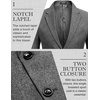 image:imageCOOFANDY Mens Blazer Casual Sport Coats Regular Fit Lightweight Suit JacketGray