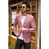 image:imageCOOFANDY Mens Blazer Casual Sport Coats Regular Fit Lightweight Suit JacketLotus Pink