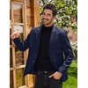 image:imageCOOFANDY Mens Blazer Casual Sport Coats Regular Fit Lightweight Suit JacketNavy Blue