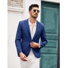 image:imageCOOFANDY Mens Blazer Casual Sport Coats Regular Fit Lightweight Suit JacketRoyal Blue