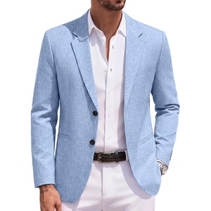 image:imageCOOFANDY Mens Blazer Casual Sport Coats Regular Fit Lightweight Suit JacketSky Blue