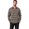 image:imageCOOFANDY Mens Flannel Shirts Long Sleeve Casual Plaid Button Down Shirt Cotton Shirt Cowboy Work Shirts with PocketsBluebrown