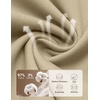 image:imageCOOFANDY Mens Khaki Pants Relaxed Fit Stretch Chinos Straight Dress SlacksLight Khaki