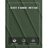 image:imageCOOFANDY Mens Knit Polo Long Sleeve Polos Sweater Causal Collared SweatersArmy Green