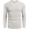 image:imageCOOFANDY Mens Wool Blend V Neck Sweater Long Sleeve Knit PulloverWhite