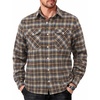 image:imageCOOFANDY Mens Flannel Shirts Long Sleeve Casual Plaid Button Down Shirt Cotton Shirt Cowboy Work Shirts with PocketsBluebrown