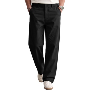 image:imageCOOFANDY Mens Khaki Pants Relaxed Fit Stretch Chinos Straight Dress SlacksBlack