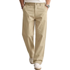 image:imageCOOFANDY Mens Khaki Pants Relaxed Fit Stretch Chinos Straight Dress SlacksLight Khaki