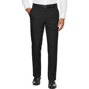 image:imageCOOFANDY Mens Regular Fit Dress Pants Flat Front Stretch Suit PantsBlack