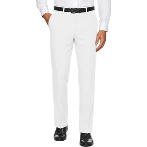 image:imageCOOFANDY Mens Regular Fit Dress Pants Flat Front Stretch Suit PantsWhite