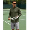 image:imageCOOFANDY Mens Quarter Zip Pullover UPF 50 Long Sleeve Athletic ShirtsDark Green