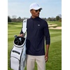 image:imageCOOFANDY Mens Quarter Zip Pullover UPF 50 Long Sleeve Athletic ShirtsNavy Blue