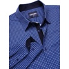 image:imageCOOFANDY Blue Dress Shirts for Men Long Sleeve Button Down Shirts Formal Business Shirt