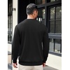 image:imageCOOFANDY Mens Crewneck Sweatshirts Long Sleeve Basic Pullover Shirts Twill Textured Soild Casual Tops