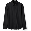 image:imageCOOFANDY Men Muscle Stretch Dress Shirts Long Sleeve Casual Button Up ShirtBlack