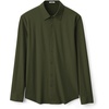 image:imageCOOFANDY Men Muscle Stretch Dress Shirts Long Sleeve Casual Button Up ShirtOlive Green