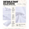image:imageCOOFANDY Men Muscle Stretch Dress Shirts Long Sleeve Casual Button Up ShirtWhite