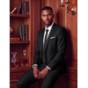 image:imageCOOFANDY Mens 2 Piece Suits Classic Fit One Button Suits Tuxedo JacketBlack