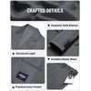 image:imageCOOFANDY Mens 2 Piece Suits Classic Fit One Button Suits Tuxedo JacketDark Grey