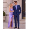 image:imageCOOFANDY Mens 2 Piece Suits Classic Fit One Button Suits Tuxedo JacketNavy Blue