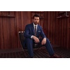 image:imageCOOFANDY Mens 2 Piece Suits Classic Fit One Button Suits Tuxedo JacketNavy Blue