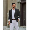 image:imageCOOFANDY Mens Casual Blazer Lightweight Sport Coat One Button Suit JacketAblack