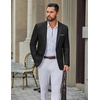 image:imageCOOFANDY Mens Casual Blazer Lightweight Sport Coat One Button Suit JacketAblack
