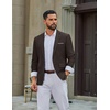 image:imageCOOFANDY Mens Casual Blazer Lightweight Sport Coat One Button Suit JacketAbrown