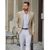 image:imageCOOFANDY Mens Casual Blazer Lightweight Sport Coat One Button Suit JacketZkhaki