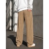 image:imageCOOFANDY Mens Casual Corduroy Pants Baggy Sweatpants Loose Fit Wide LegBrown