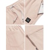 image:imageCOOFANDY Mens Casual Corduroy Pants Baggy Sweatpants Loose Fit Wide LegCream