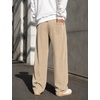image:imageCOOFANDY Mens Casual Corduroy Pants Baggy Sweatpants Loose Fit Wide LegKhaki