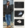 image:imageCOOFANDY Mens Casual Work Jacket Quilted Lined Jackets Fall Winter CoatBlack