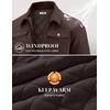 image:imageCOOFANDY Mens Casual Work Jacket Quilted Lined Jackets Fall Winter CoatBrown