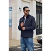 image:imageCOOFANDY Mens Casual Work Jacket Quilted Lined Jackets Fall Winter CoatNavy Blue