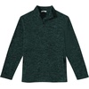 image:imageCOOFANDY Mens Fleece Quarter Zip Sweatshirt Long Sleeve Pullover SweatshirtLake Green