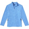 image:imageCOOFANDY Mens Fleece Quarter Zip Sweatshirt Long Sleeve Pullover SweatshirtLight Blue