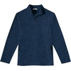 image:imageCOOFANDY Mens Fleece Quarter Zip Sweatshirt Long Sleeve Pullover SweatshirtNavy Blue