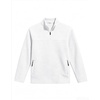 image:imageCOOFANDY Mens Fleece Quarter Zip Sweatshirt Long Sleeve Pullover SweatshirtWhite