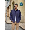 image:imageCOOFANDY Mens Heavyweight Denim Shirt Long Sleeve Button Down Jean JacketRaw Denim