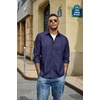 image:imageCOOFANDY Mens Heavyweight Denim Shirt Long Sleeve Button Down Jean JacketRaw Denim