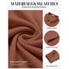 image:imageCOOFANDY Mens Knit Polo Shirts Casual Long Sleeve Polo Sweater Golf ShirtsLight Brown
