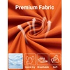 image:imageCOOFANDY Mens Long Sleeve Tee Shirts UV Sun Protection Athletic TShirtsAorange 1pack