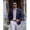 image:imageCOOFANDY Mens Plaid Dress Shirts Big and Tall 1X6X Long Sleeve Cotton Button Down Shirt Bussiness Casual ShirtsKhaki White Black Plaid