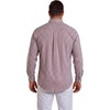 image:imageCOOFANDY Mens Plaid Dress Shirts Big and Tall 1X6X Long Sleeve Cotton Button Down Shirt Bussiness Casual ShirtsWhite Navy Orange Plaid