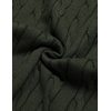 image:imageCOOFANDY Mens Polo Sweater Long Sleeve Classic Twisted Knitted PulloverArmy Green