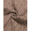 image:imageCOOFANDY Mens Polo Sweater Long Sleeve Classic Twisted Knitted PulloverKhaki