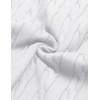 image:imageCOOFANDY Mens Polo Sweater Long Sleeve Classic Twisted Knitted PulloverWhite