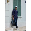 image:imageCOOFANDY Mens Quarter Zip Pullover Fleece Mock Neck Casual Sweatshirt 2026Navy Blue
